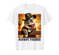 Ragdoll Cat Meowdy Pardner Cowboy Cat T-Shirt - Graphic Print for Adults - T-Shirt, Sweatshirt, Hoodie