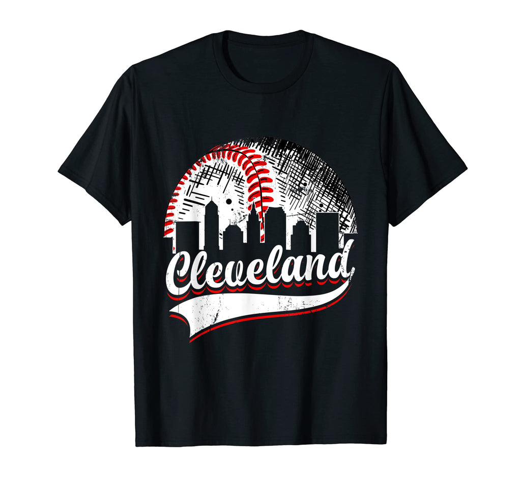 Cleveland Baseball Lover Game Day T-Shirt - Custom Art Print Unisex - T-Shirt, Sweatshirt, Hoodie