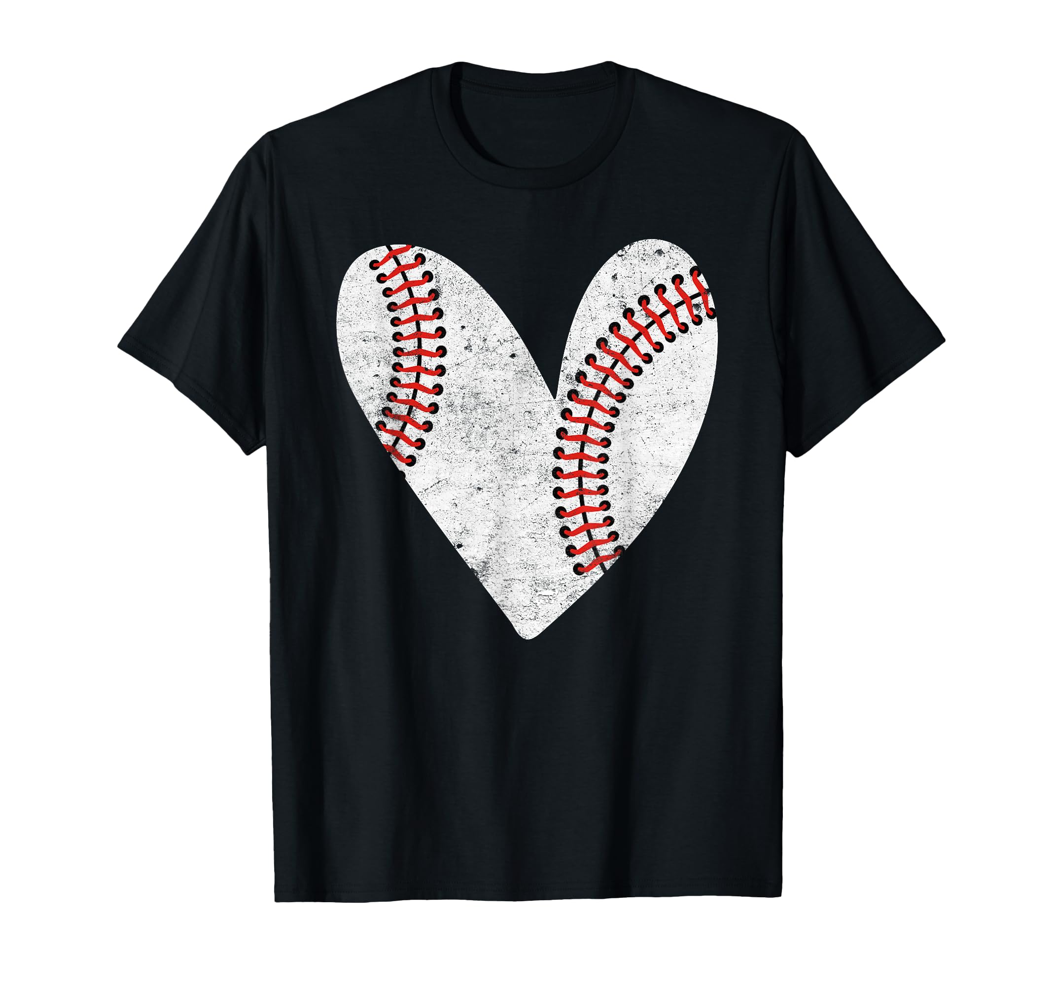 Baseball Heart Mom Mama Baseball T-Shirt - Trendy Graphic Men Women - T-Shirt, Sweatshirt, Hoodie