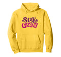 70S Stay Groovy Hoodie - Casual Everyday Wear for Adults - T-Shirt, Sweatshirt, Hoodie