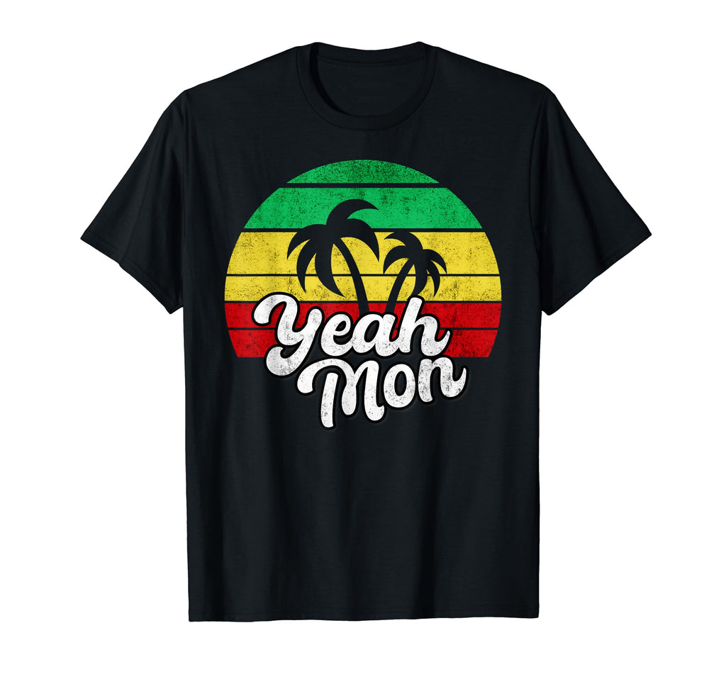 Yeah Mon Jamaica Reggae Jamaican T-Shirt - Novelty Apparel Men Women - T-Shirt, Sweatshirt, Hoodie