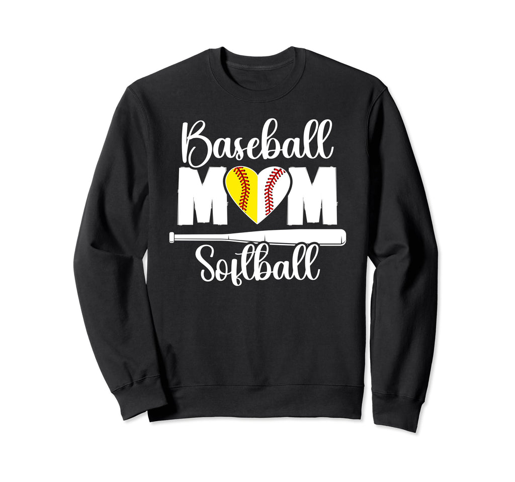 Baseball Softball Mom Ballers Sweatshirt - Streetwear Style Men Women - T-Shirt, Sweatshirt, Hoodie