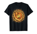 Gold Baseball Softball Leopard T-Shirt - Minimalist Print Unisex - T-Shirt, Sweatshirt, Hoodie