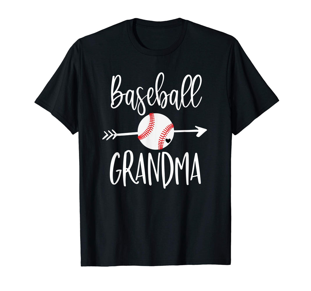 Baseball Grandma From Grandson Arrow T-Shirt - Minimalist Print for Adults - T-Shirt, Sweatshirt, Hoodie
