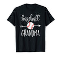 Baseball Grandma From Grandson Arrow T-Shirt - Minimalist Print for Adults - T-Shirt, Sweatshirt, Hoodie
