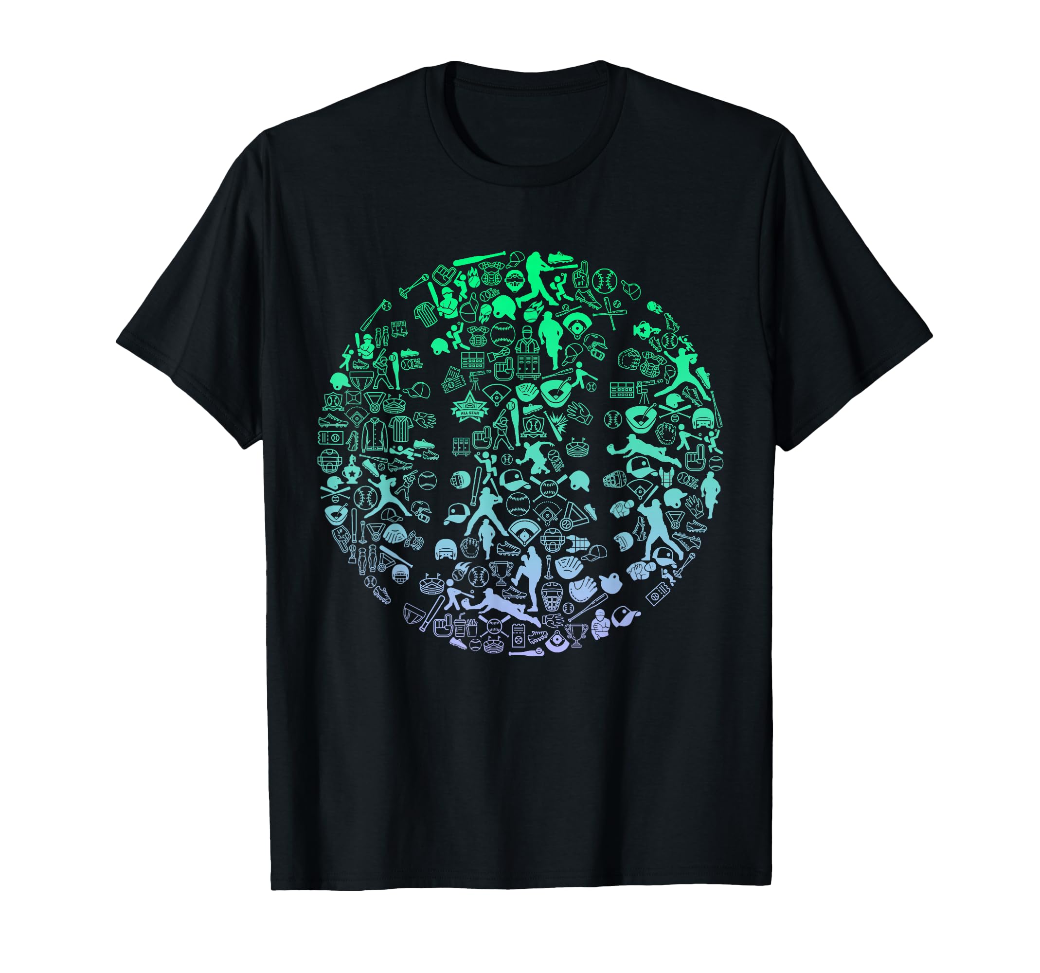 Baseball Ball Stuff Baseball Coach Stuff T-Shirt - Trendy Graphic Unisex - T-Shirt, Sweatshirt, Hoodie