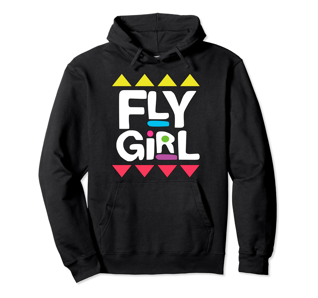 Fly 80S Hip Hop 90S Old School B Hoodie - Minimalist Print for Adults - T-Shirt, Sweatshirt, Hoodie