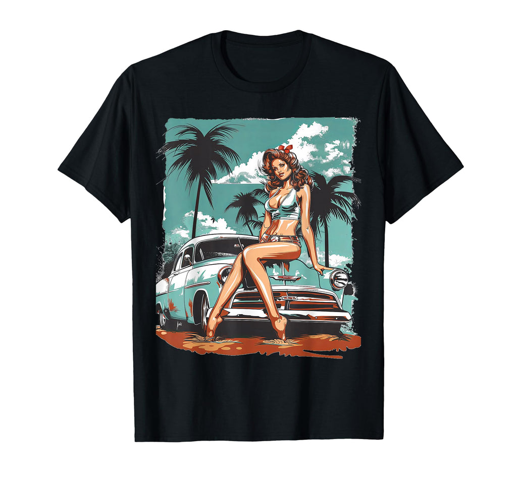 Pinup Pin Up T-Shirt - Novelty Apparel Men Women - T-Shirt, Sweatshirt, Hoodie