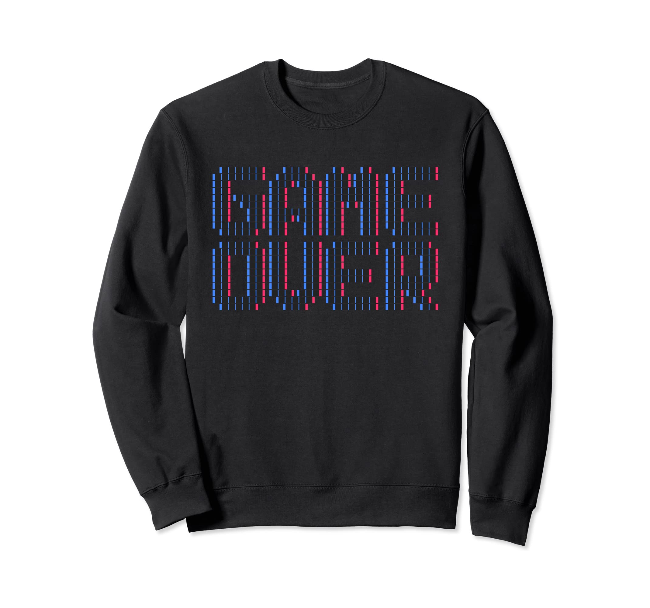 Game Over Video Games Gaming Gift Sweatshirt - Minimalist Print for Adults - T-Shirt, Sweatshirt, Hoodie