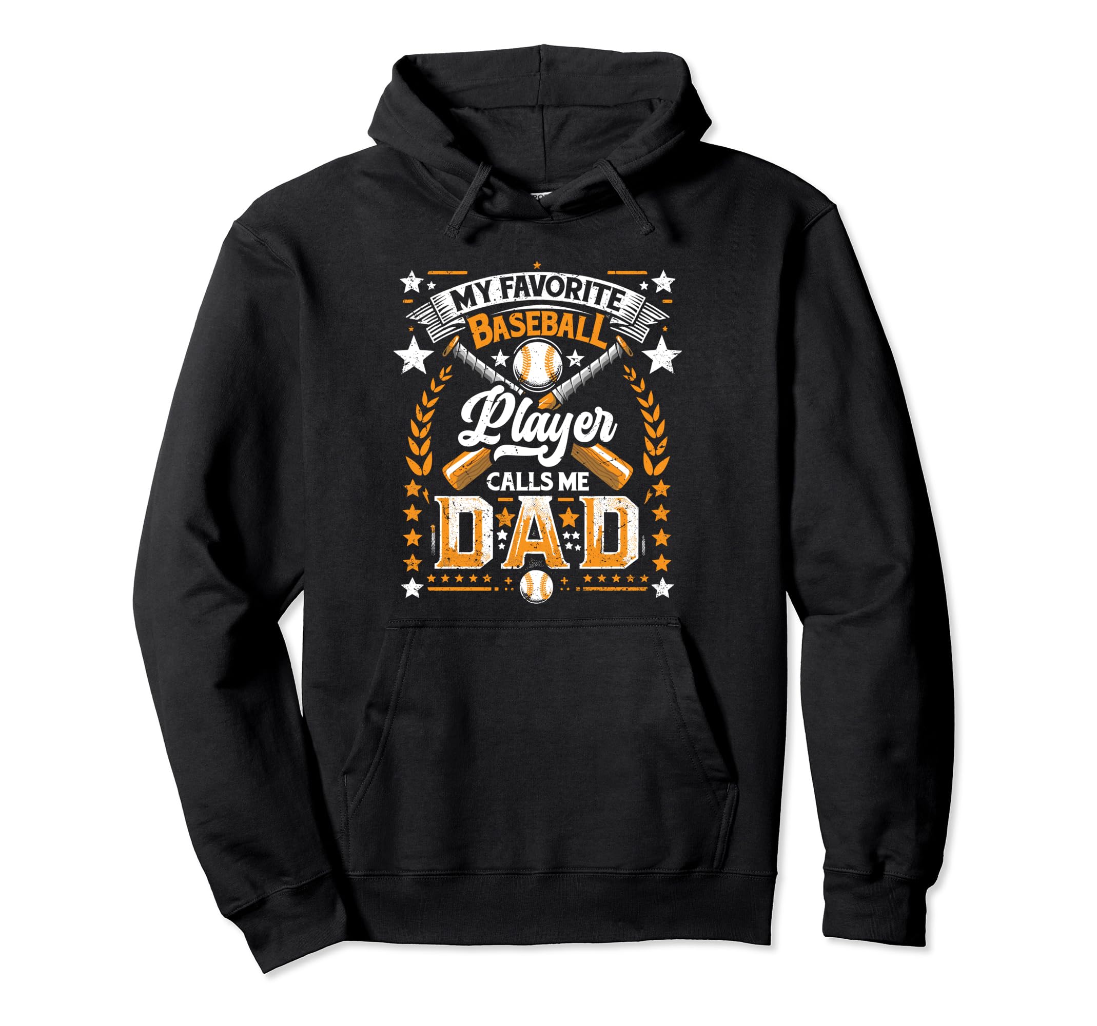 Funny Baseball Dad Hoodie - Minimalist Print Men Women - T-Shirt, Sweatshirt, Hoodie