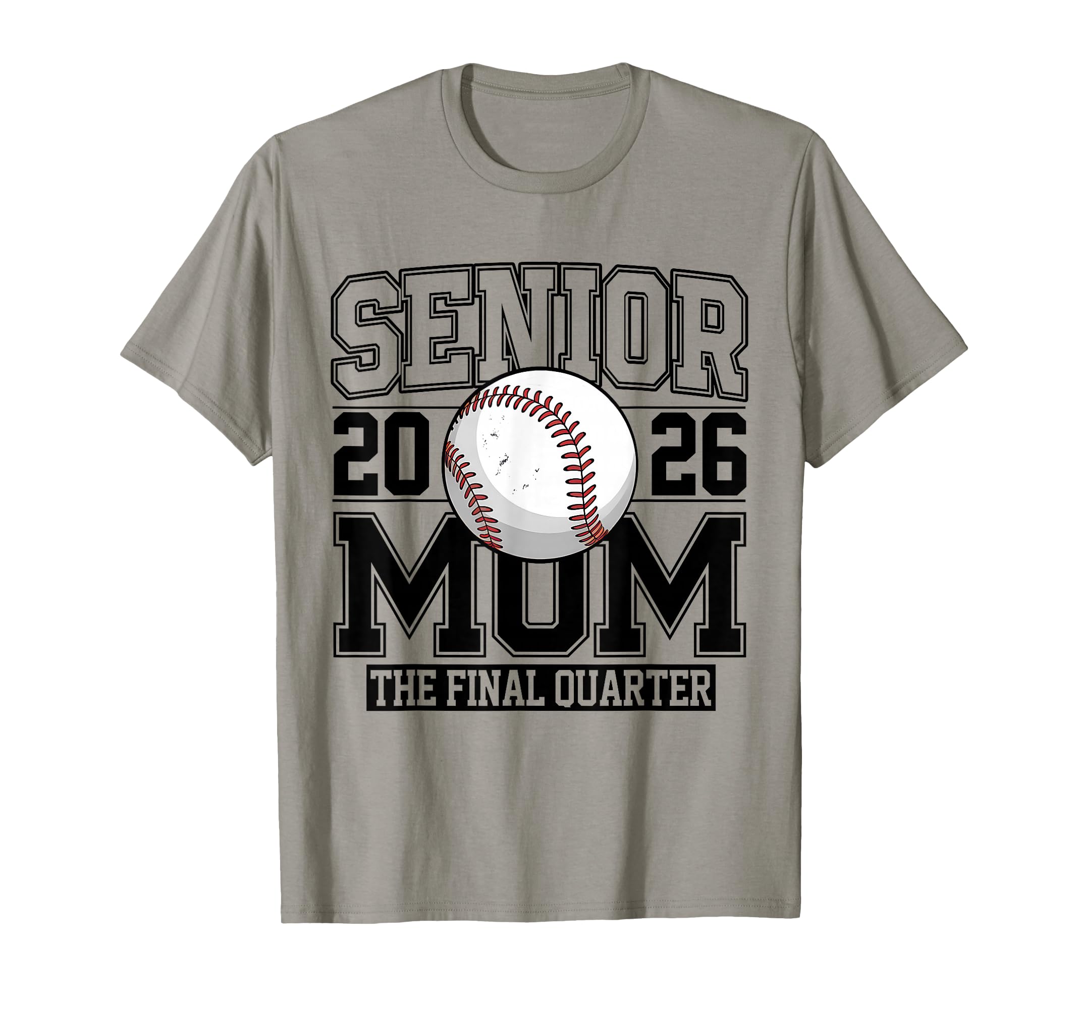 Senior Baseball Mom Baseball Mama Game Day T-Shirt - Trendy Graphic Unisex - T-Shirt, Sweatshirt, Hoodie