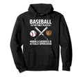 Baseball Only Place Where Sacrifice Is Hoodie - Minimalist Print Unisex - T-Shirt, Sweatshirt, Hoodie
