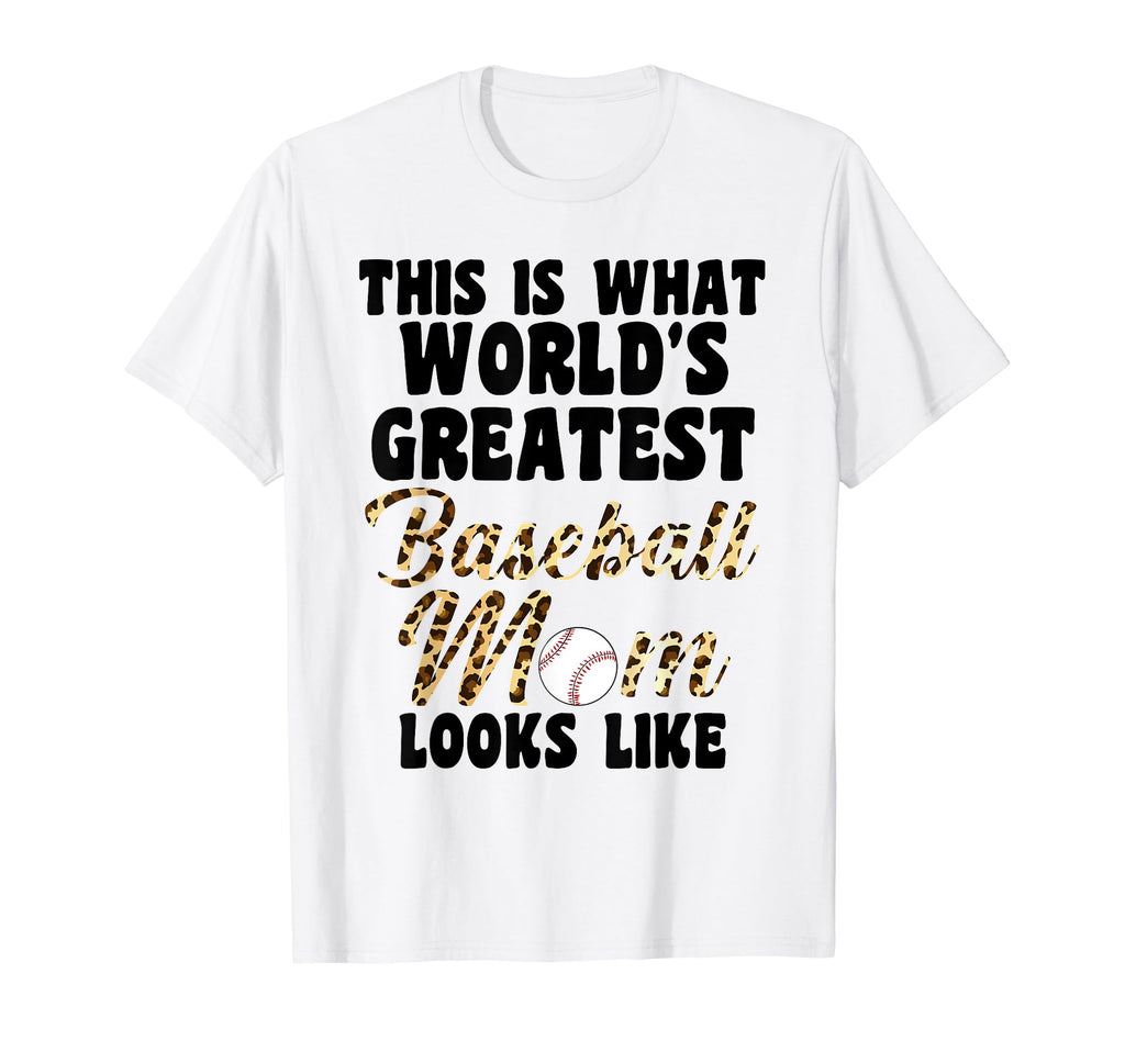 This Is What Baseball Mom Baseball T-Shirt - Unique Graphic for Adults - T-Shirt, Sweatshirt, Hoodie