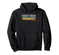 Stripes Forest Grove Or Hoodie - Custom Art Print for Adults - T-Shirt, Sweatshirt, Hoodie