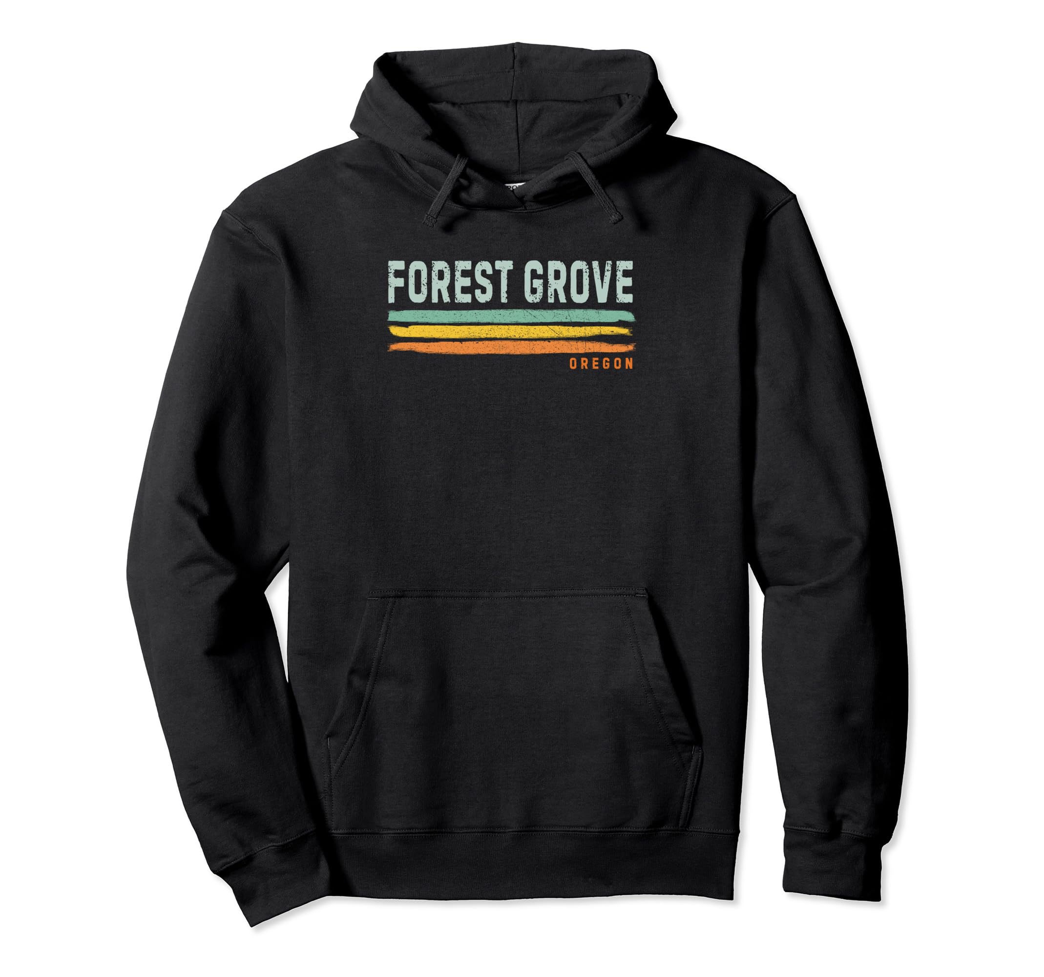 Stripes Forest Grove Or Hoodie - Custom Art Print for Adults - T-Shirt, Sweatshirt, Hoodie