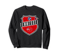 Distressed Usa And Tennessee Flag Sweatshirt - Fun Novelty Design Unisex - T-Shirt, Sweatshirt, Hoodie
