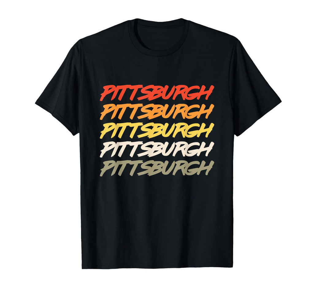 Pittsburgh Pennsylvania 70S T-Shirt - Trendy Graphic Unisex - T-Shirt, Sweatshirt, Hoodie