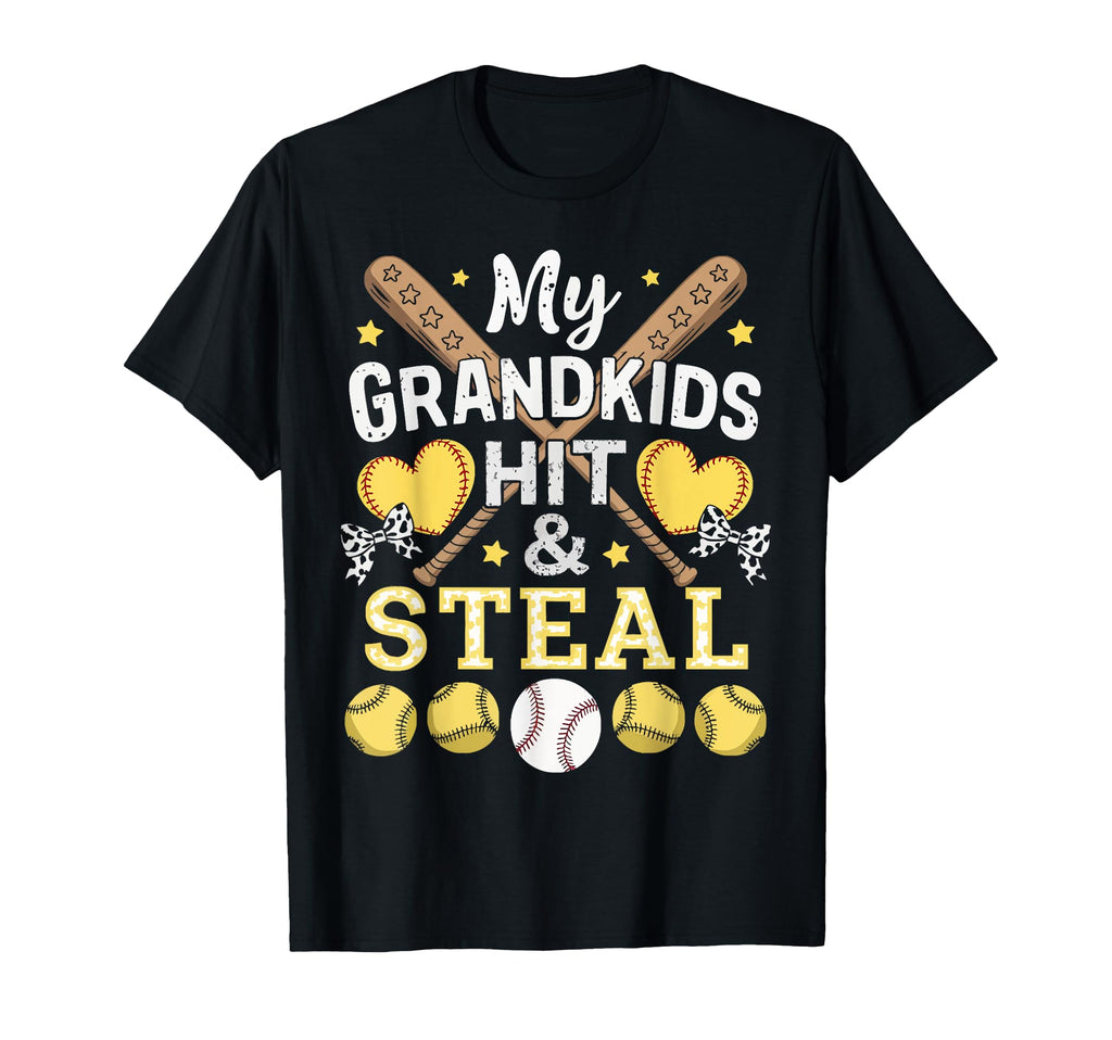 Baseball Grandma Grandmother Granny T-Shirt - Graphic Print for Adults - T-Shirt, Sweatshirt, Hoodie