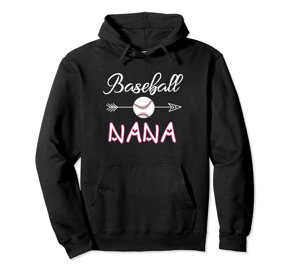 Baseball Nana Birthday Sport Baseball Hoodie - Custom Art Print for Adults - T-Shirt, Sweatshirt, Hoodie