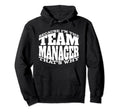 Funny Baseball Mom Team Manager Hoodie - Graphic Print Men Women - T-Shirt, Sweatshirt, Hoodie