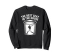 Best Seat House Funny Bucket Dad Sweatshirt - Minimalist Print Men Women - T-Shirt, Sweatshirt, Hoodie