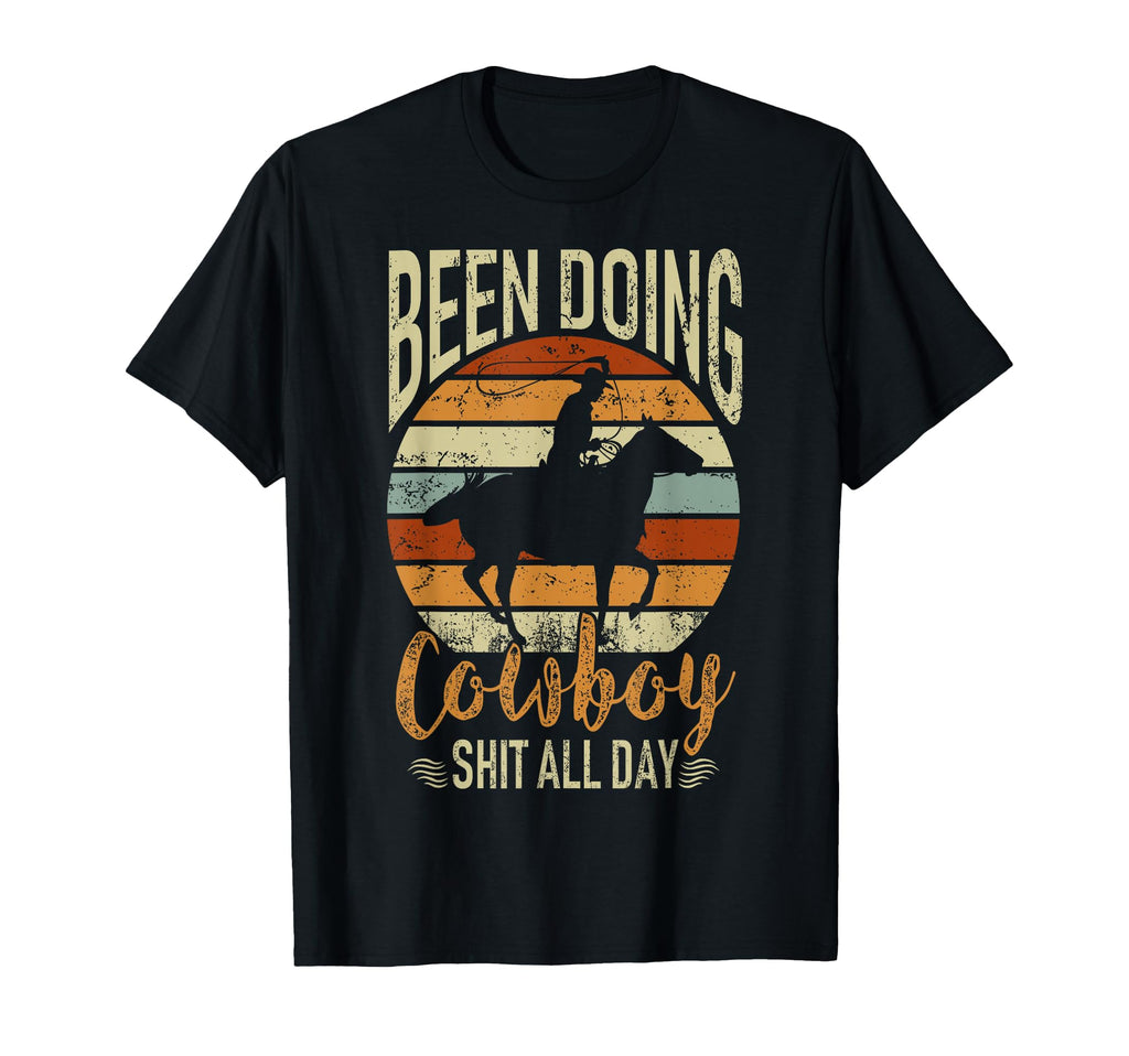 Rodeo Been Doing All Day Western Cowboy T-Shirt - Graphic Print for Adults - T-Shirt, Sweatshirt, Hoodie