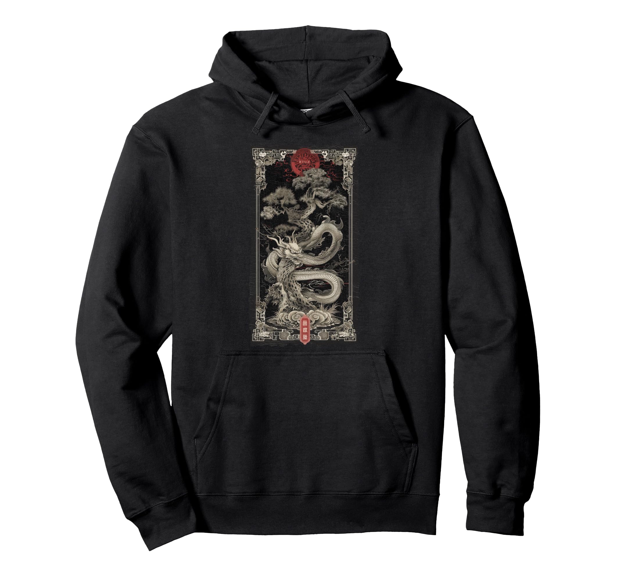 Aesthetic Dragon Streetwear Hoodie - Novelty Apparel Men Women - T-Shirt, Sweatshirt, Hoodie