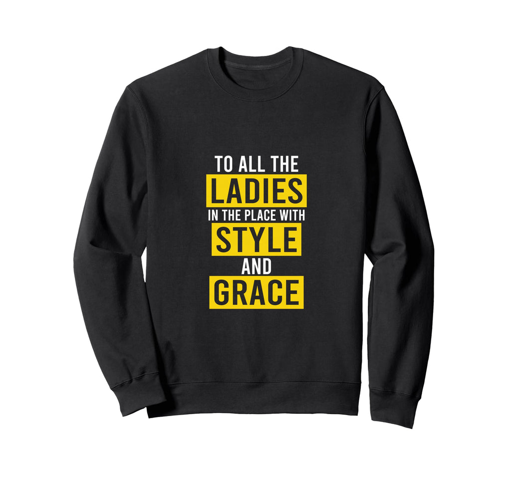Hip Hop Ladies Grace Rapper Musician Sweatshirt - Trendy Graphic Unisex - T-Shirt, Sweatshirt, Hoodie
