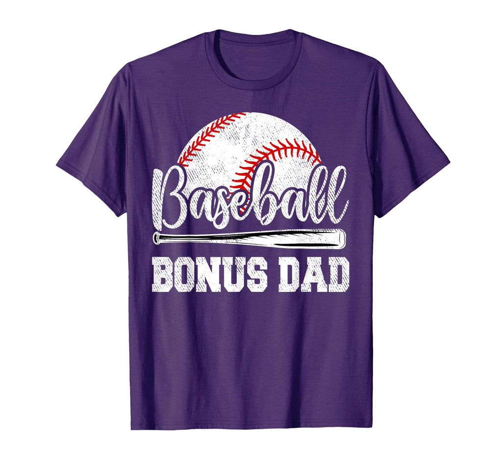 Baseball Bonus Dad Baseball Player T-Shirt - Casual Everyday Wear Unisex - T-Shirt, Sweatshirt, Hoodie