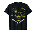 Whos First Funny Baseball Positions Names T-Shirt - Streetwear Style Unisex - T-Shirt, Sweatshirt, Hoodie