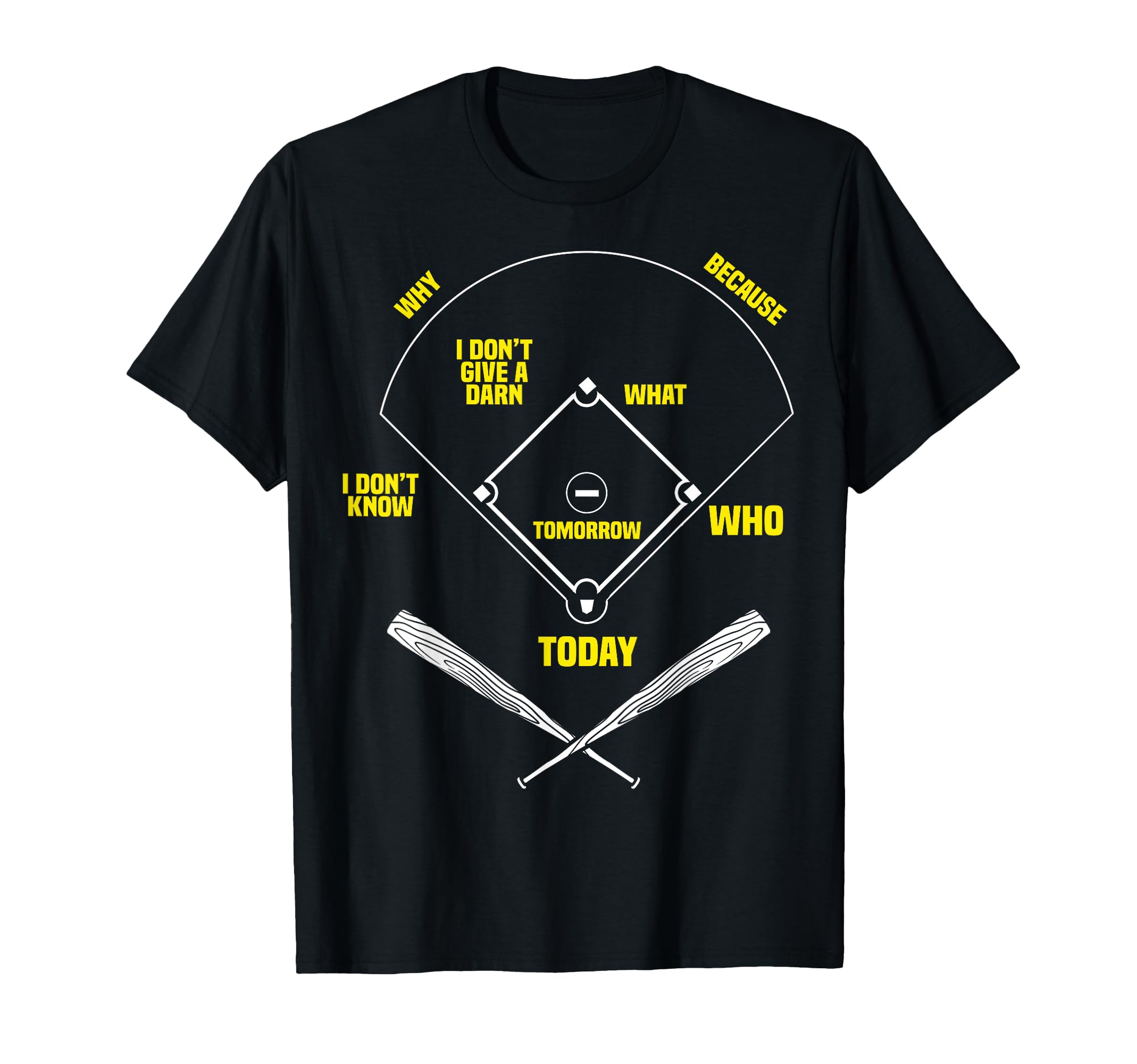 Whos First Funny Baseball Positions Names T-Shirt - Streetwear Style Unisex - T-Shirt, Sweatshirt, Hoodie