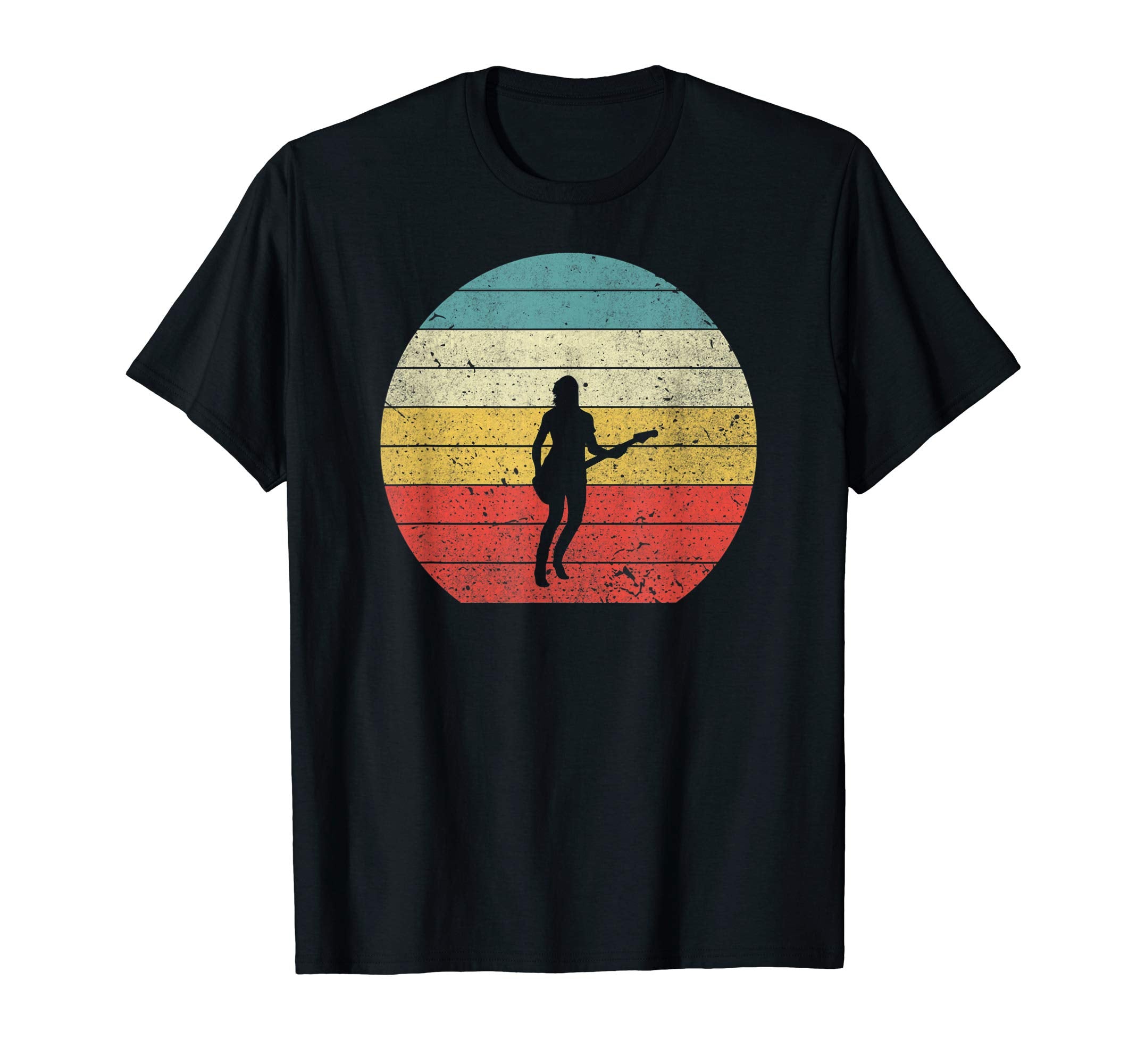 Music Sunset Guitar Player T-Shirt - Casual Everyday Wear for Adults - T-Shirt, Sweatshirt, Hoodie