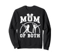 Mom Both Proud Baseball And Sweatshirt - Fun Novelty Design Men Women - T-Shirt, Sweatshirt, Hoodie