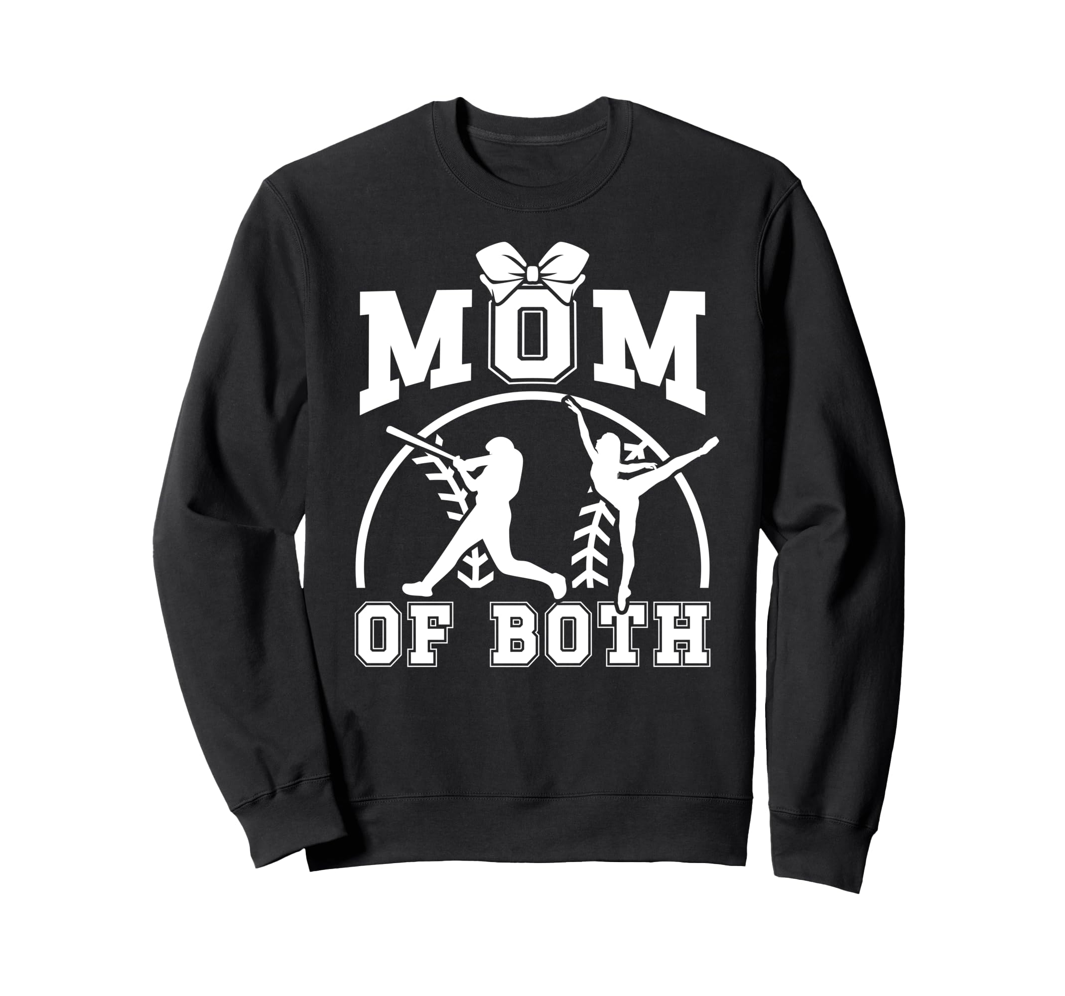 Mom Both Proud Baseball And Sweatshirt - Fun Novelty Design Men Women - T-Shirt, Sweatshirt, Hoodie