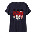 Baseball Mama Checkered Daisy T-Shirt - Fun Novelty Design for Adults - T-Shirt, Sweatshirt, Hoodie