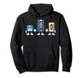 Funny Floppy Disk And Vcr Tape Floppy Hoodie - Graphic Print for Adults - T-Shirt, Sweatshirt, Hoodie