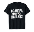 Grandpa Ballers Proud Soccer T-Shirt - Fun Novelty Design for Adults - T-Shirt, Sweatshirt, Hoodie