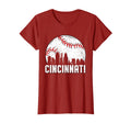 Cincinnati Funny Baseball Lovers Outfit T-Shirt - Unique Graphic Men Women - T-Shirt, Sweatshirt, Hoodie