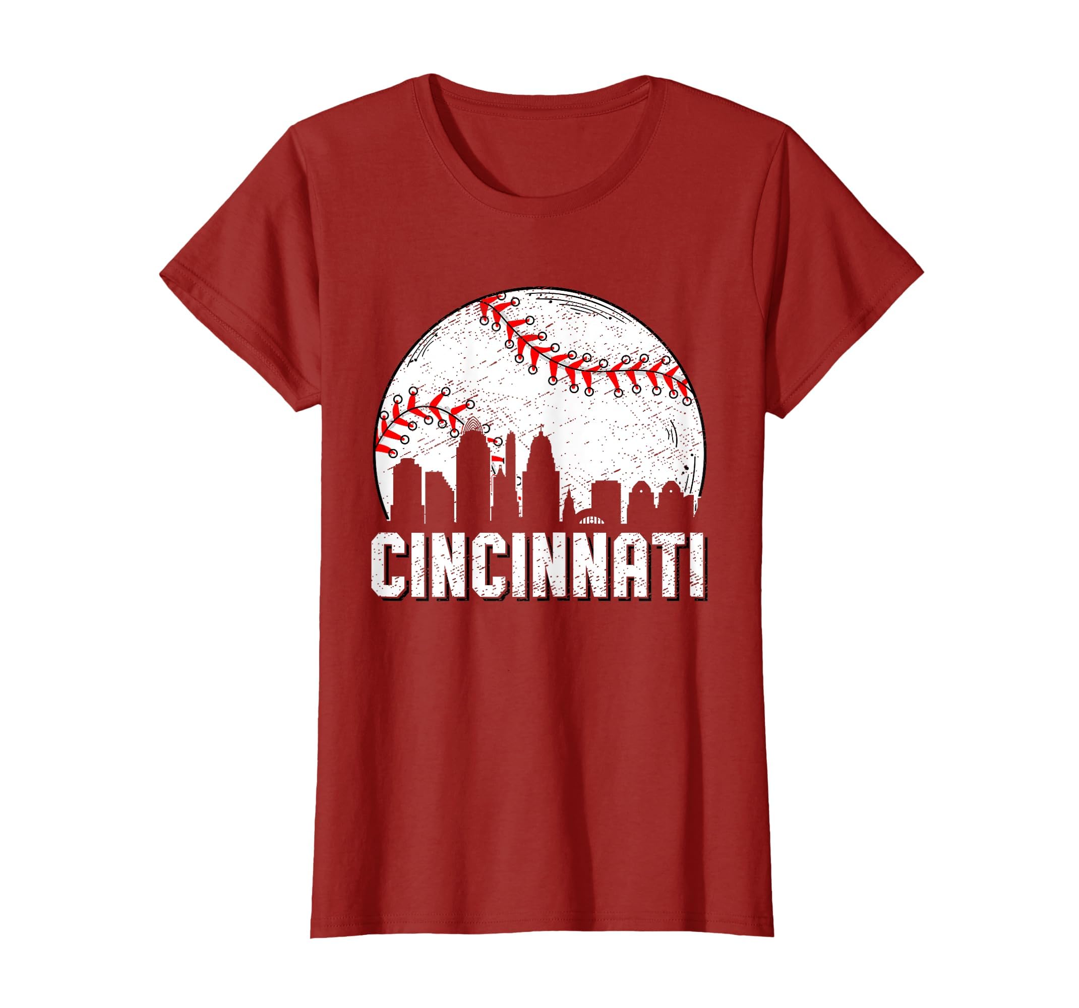 Cincinnati Funny Baseball Lovers Outfit T-Shirt - Unique Graphic Men Women - T-Shirt, Sweatshirt, Hoodie
