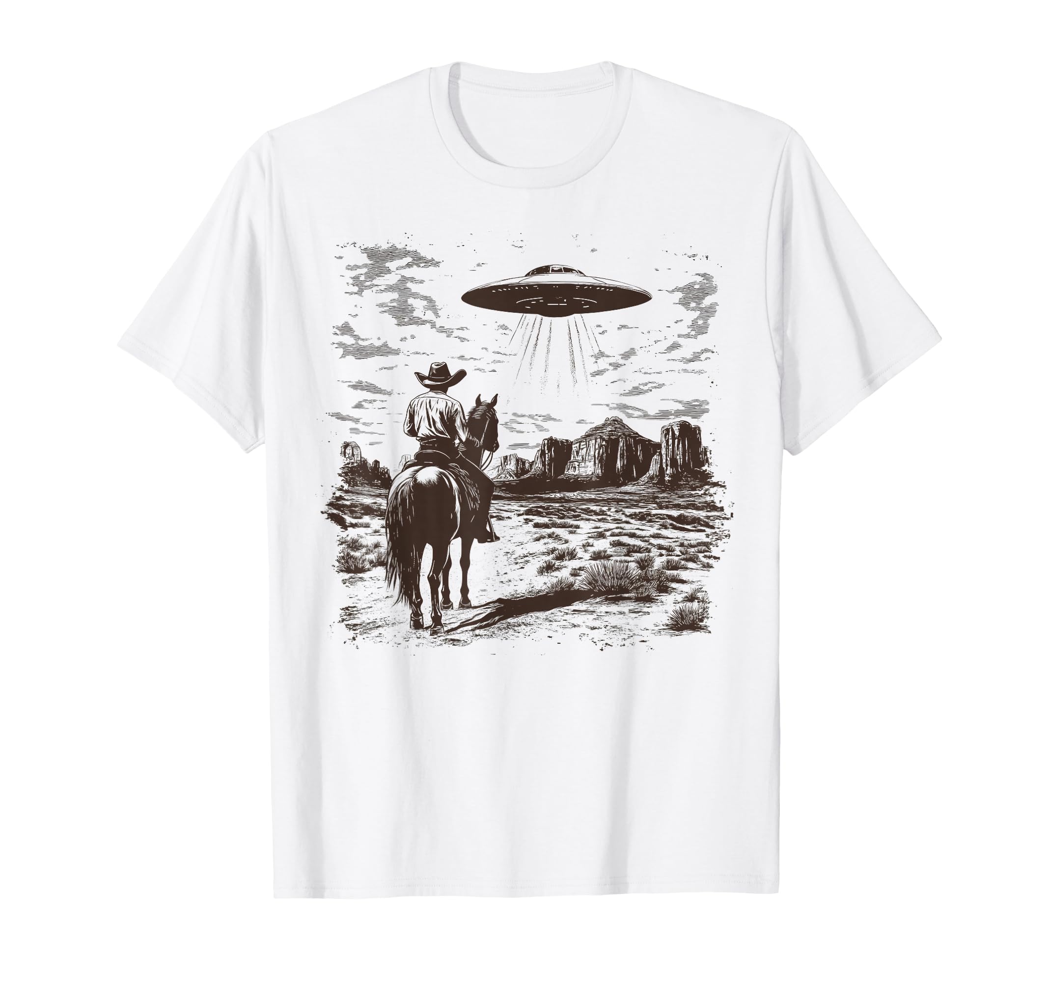 Rodeo Cowboy Western Country T-Shirt - Novelty Apparel for Adults - T-Shirt, Sweatshirt, Hoodie