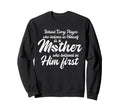 Behind Every Baseball Player Is Sweatshirt - Trendy Graphic Men Women - T-Shirt, Sweatshirt, Hoodie