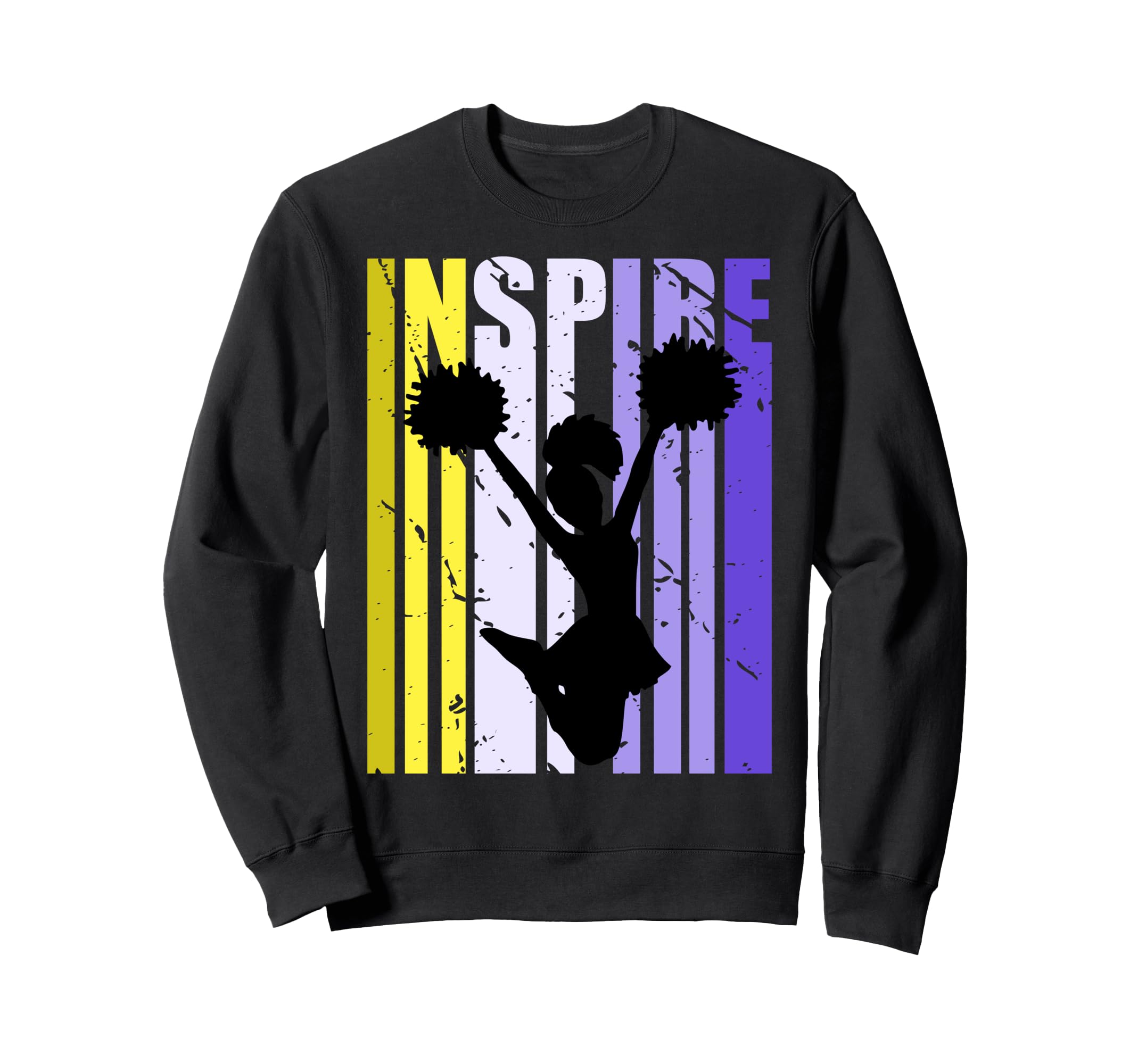 Inspirational Cheerleading Sweatshirt - Streetwear Style for Adults - T-Shirt, Sweatshirt, Hoodie