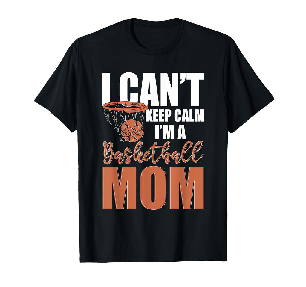 Game Day Basketball Mom T-Shirt - Custom Art Print for Adults - T-Shirt, Sweatshirt, Hoodie