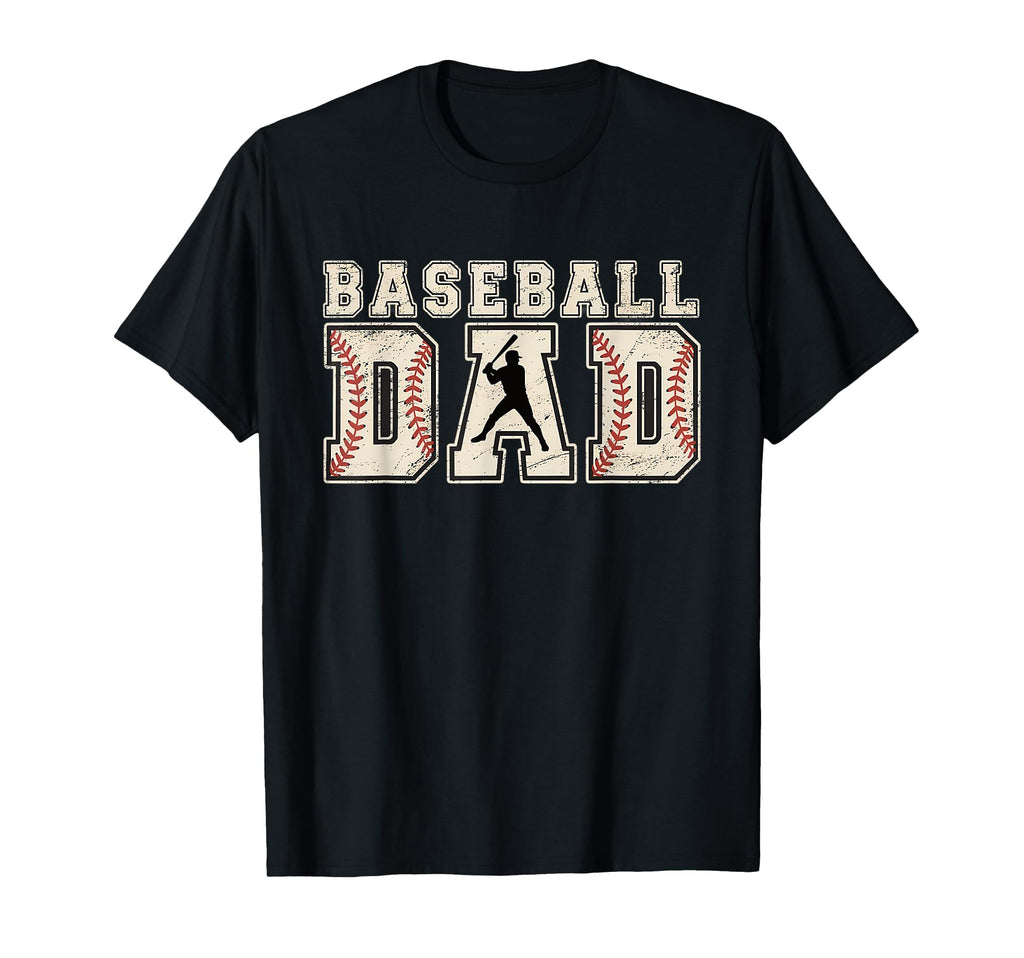 Proud Baseball Dad Game Day Sports T-Shirt - Fun Novelty Design for Adults - T-Shirt, Sweatshirt, Hoodie