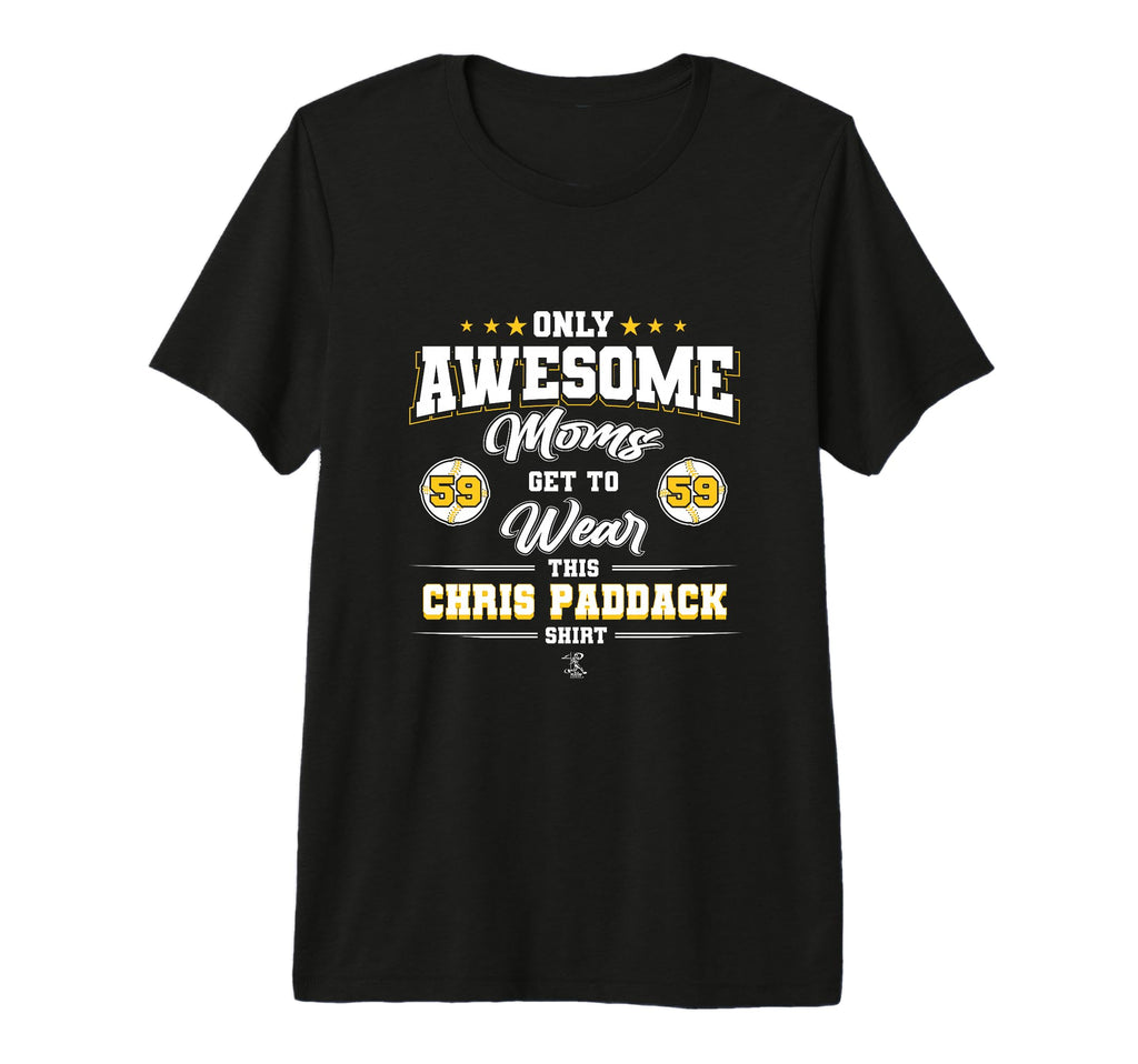 Chris Paddack Awesome Moms Tri Blend T-Shirt - Graphic Print Unisex - T-Shirt, Sweatshirt, Hoodie