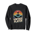 Player Arcade Joystick Old School Sweatshirt - Trendy Graphic for Adults - T-Shirt, Sweatshirt, Hoodie