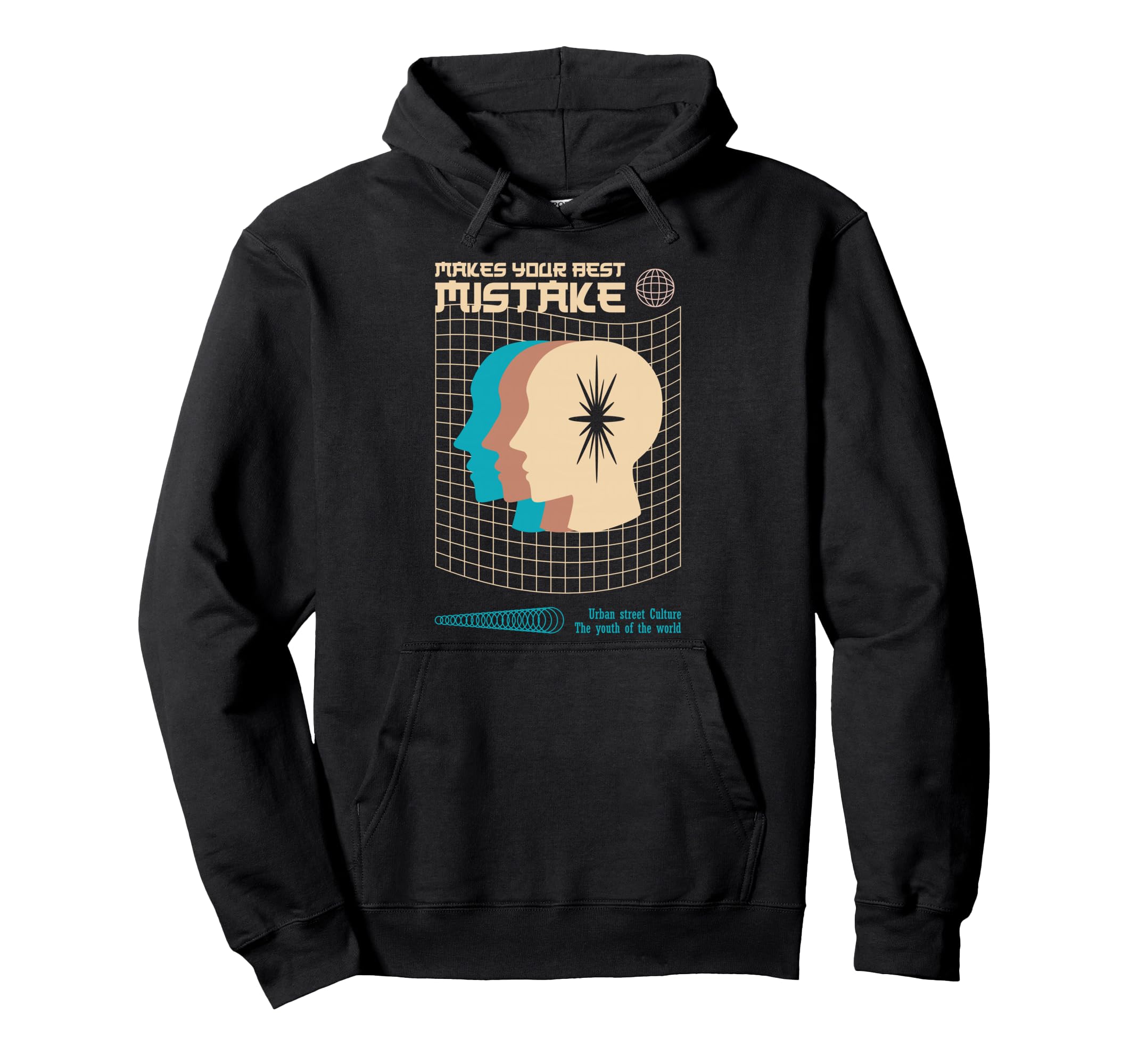Makes Your Best Mistake Aesthetic Edgy Hoodie - Minimalist Print Unisex - T-Shirt, Sweatshirt, Hoodie
