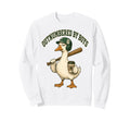 Outnumbered Mom Goose Baseball Mama Sweatshirt - Graphic Print Unisex - T-Shirt, Sweatshirt, Hoodie