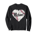 Michael Baseball Personalized Sweatshirt - Aesthetic Graphic for Adults - T-Shirt, Sweatshirt, Hoodie