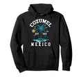 Cozumel Beach Mexico Sunset Hoodie - Aesthetic Graphic Men Women - T-Shirt, Sweatshirt, Hoodie